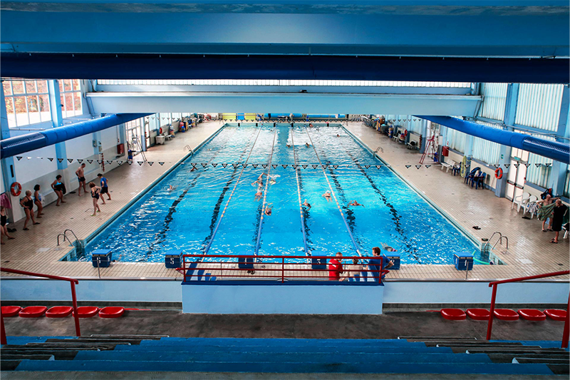 Piscina olimpionica 50m Lido Azzurro Varedo - Vasca coperta con corsia